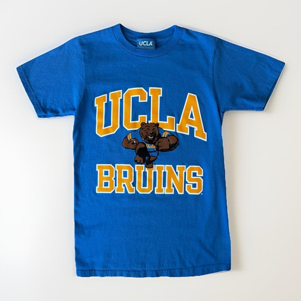 Vintage UCLA Bruins Shirt Small Blue 90s Made in USA Los Angeles Sportswear